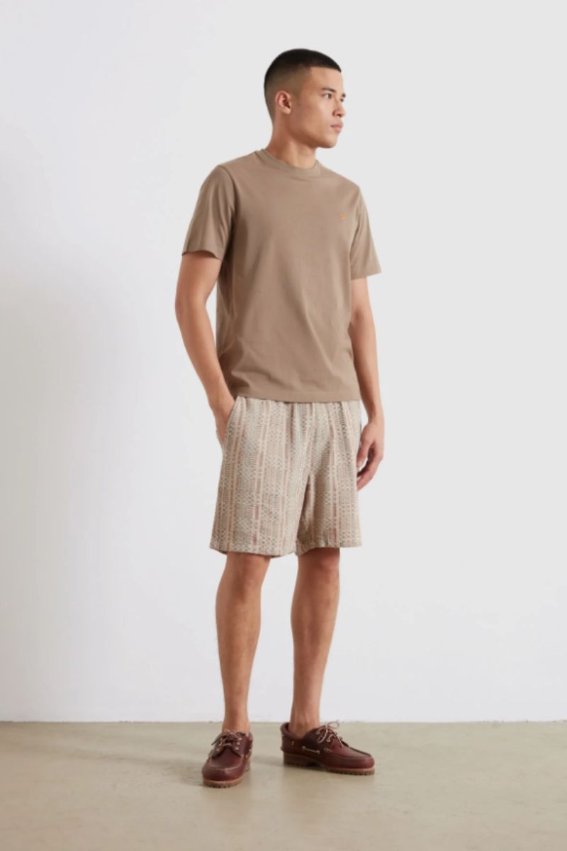 Farah Danny T-Shirt Stone Grey