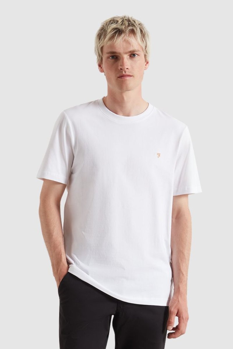 Farah Danny T-Shirt White