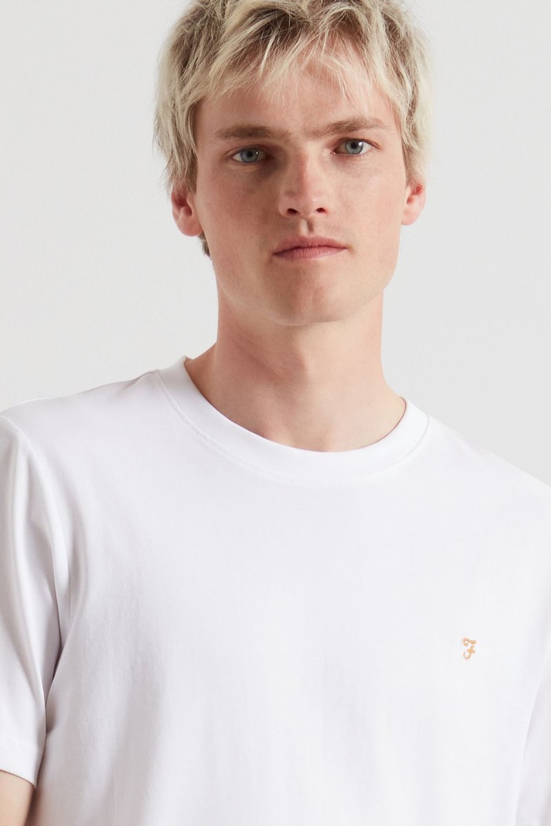 Farah Danny T-Shirt White