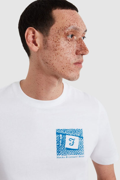 Farah Desmond Graphic T-Shirt White