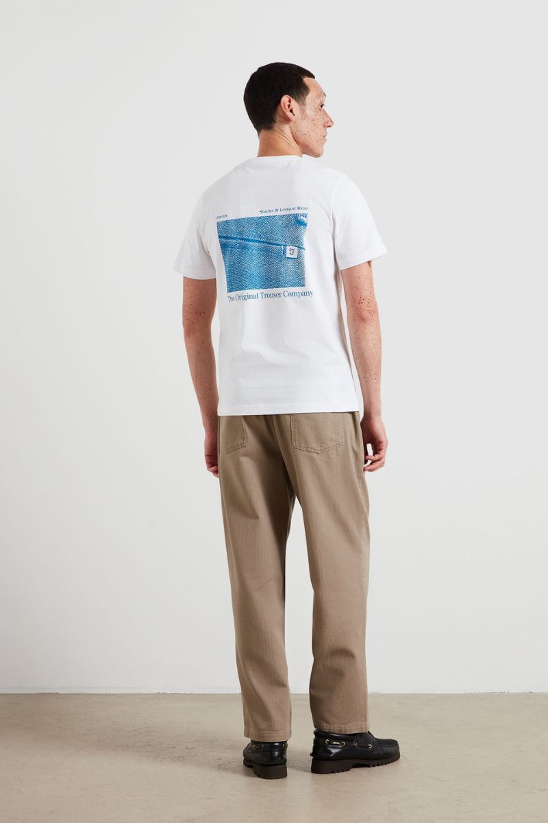 Farah Desmond Graphic T-Shirt White