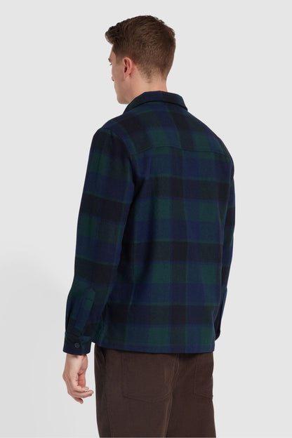 Farah Fulbright Check Shirt Pine