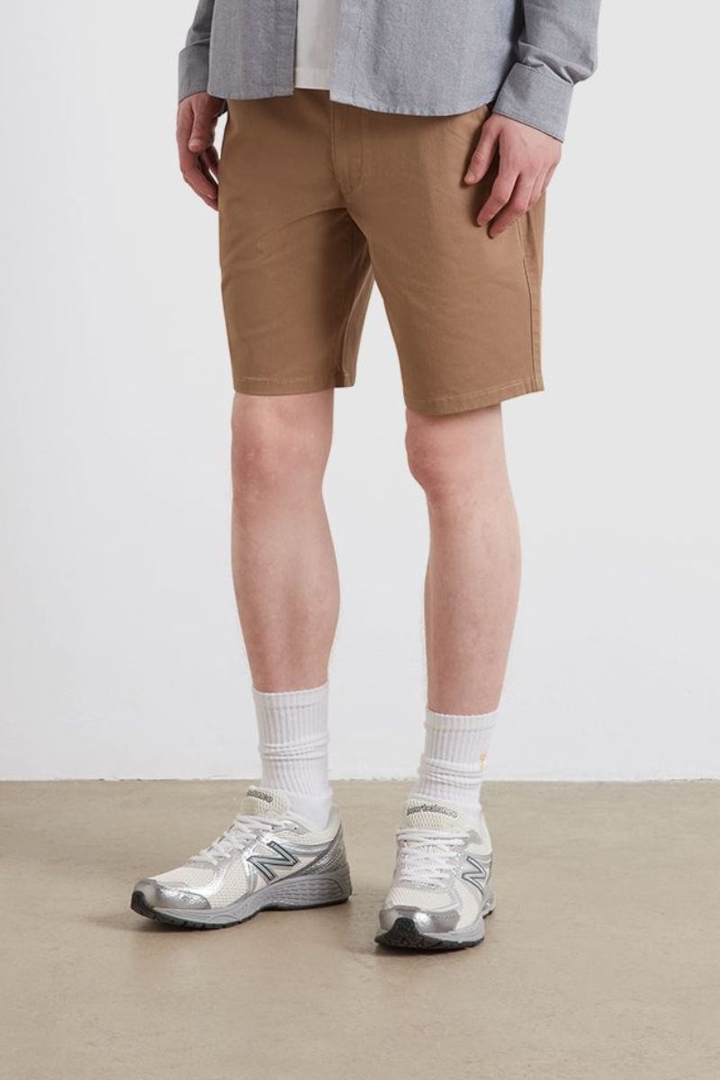 Farah Hawk Twill Shorts Beige