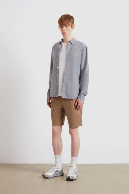 Farah Hawk Twill Shorts Beige