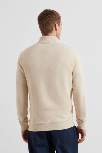 Farah Jim 1/4 Zip Sweatshirt Birch Grey