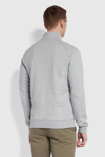 Farah Jim 1/4 Zip Sweatshirt Grey