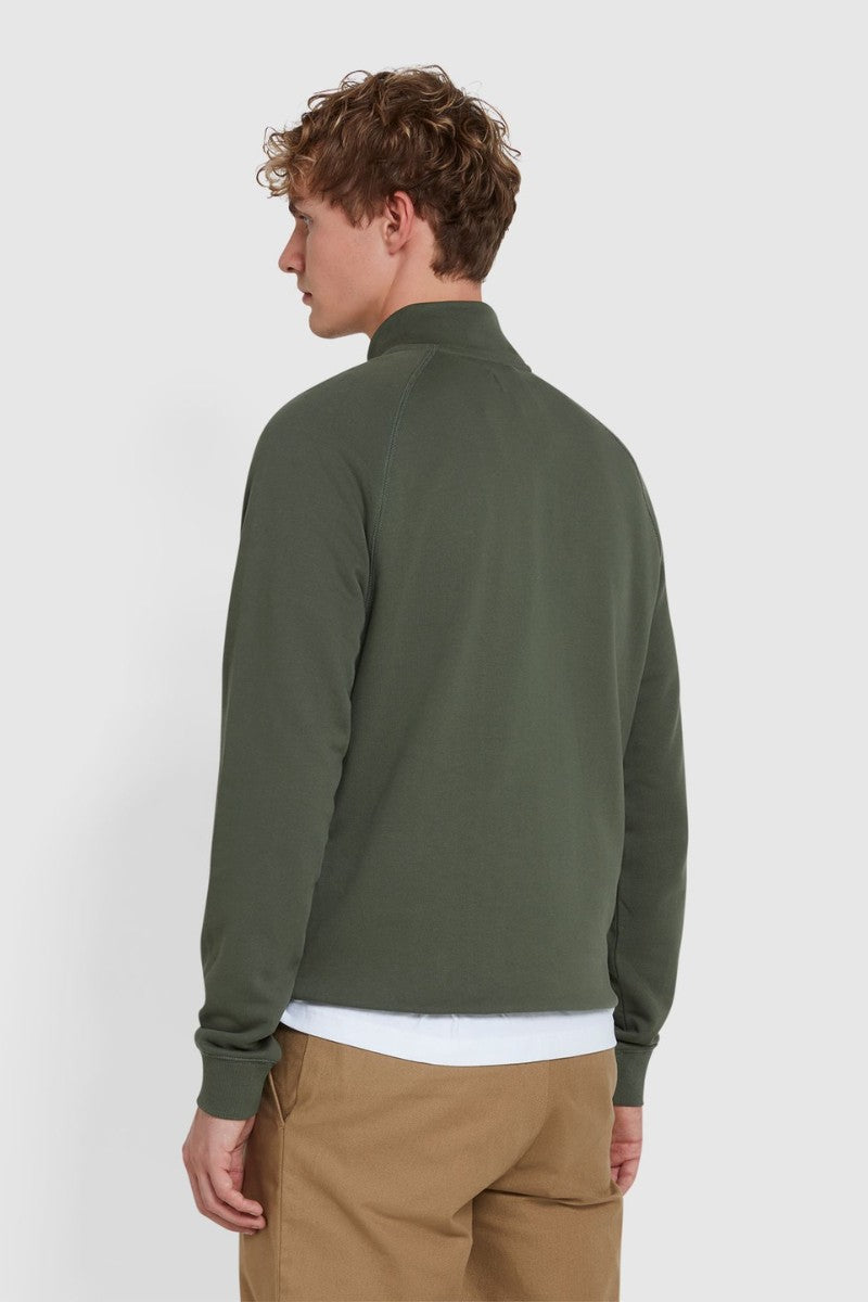 Farah Jim 1/4 Zip Sweatshirt Rosemary