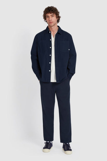 Farah Leon Shirt True Navy