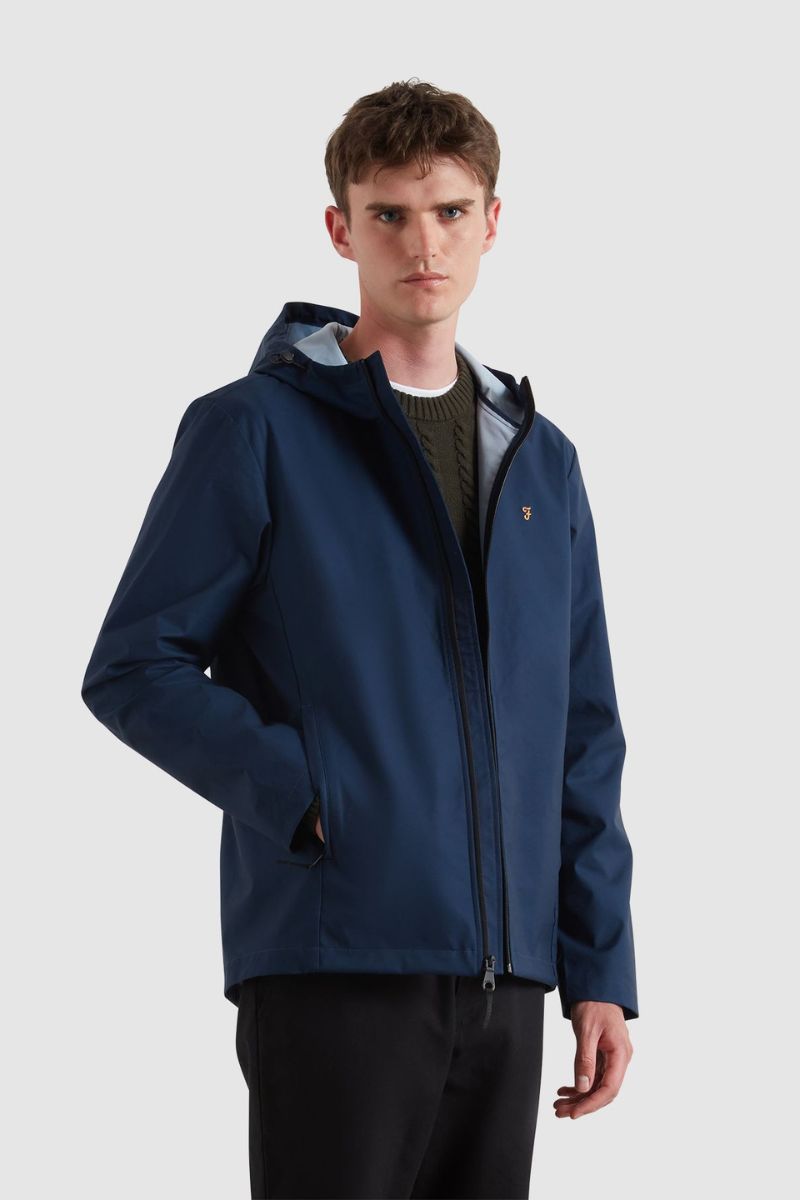 Farah Rhodes Hooded Jacket Yale