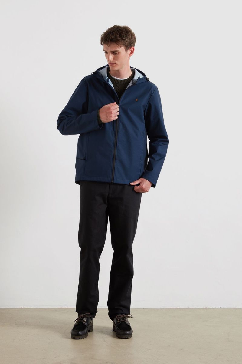 Farah Rhodes Hooded Jacket Yale