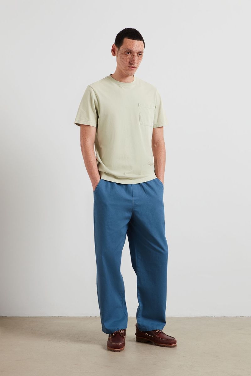 Farah Stacy Gmt Dye Pocket T-Shirt Green