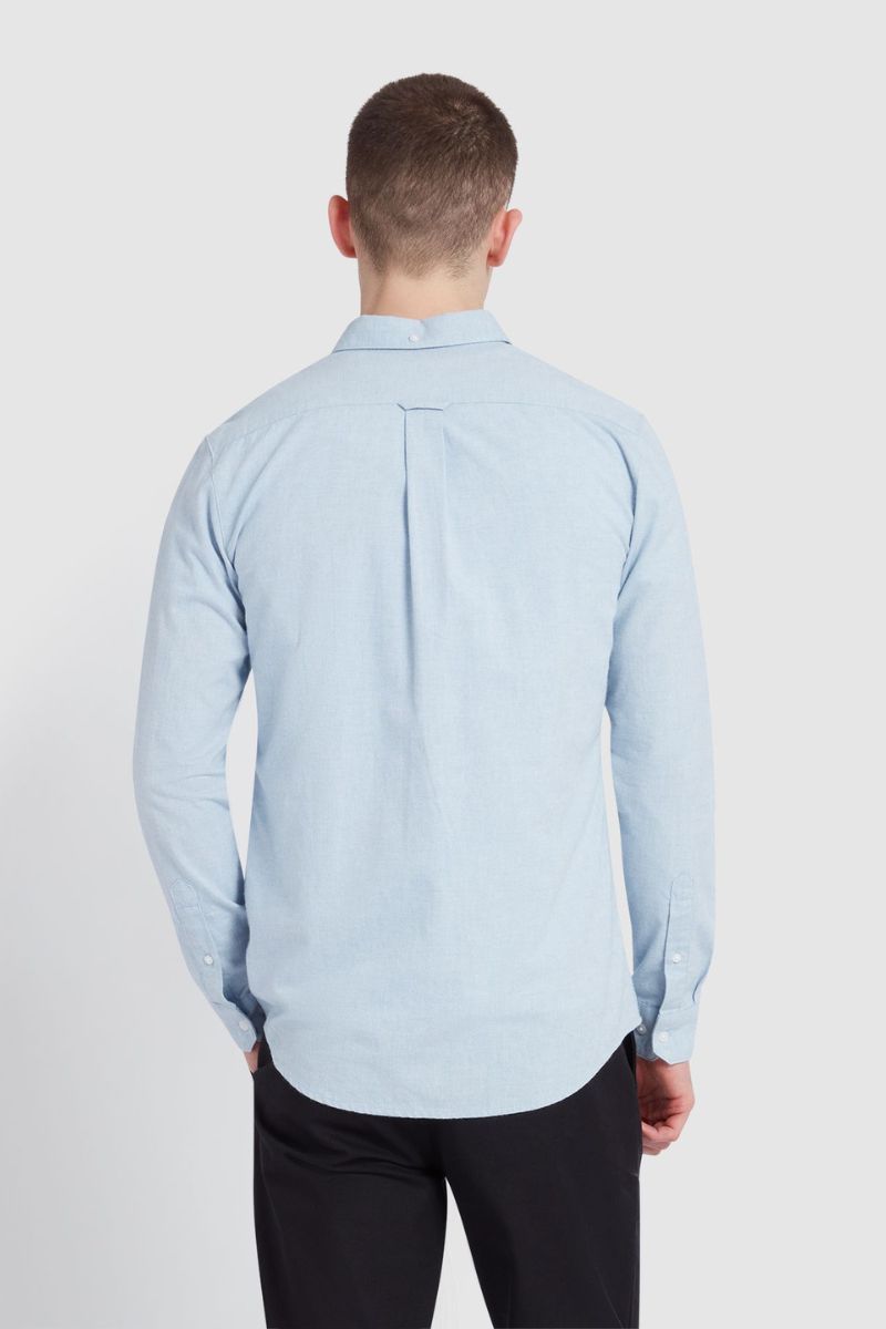 Farah Steen LS Shirt Powder Blue