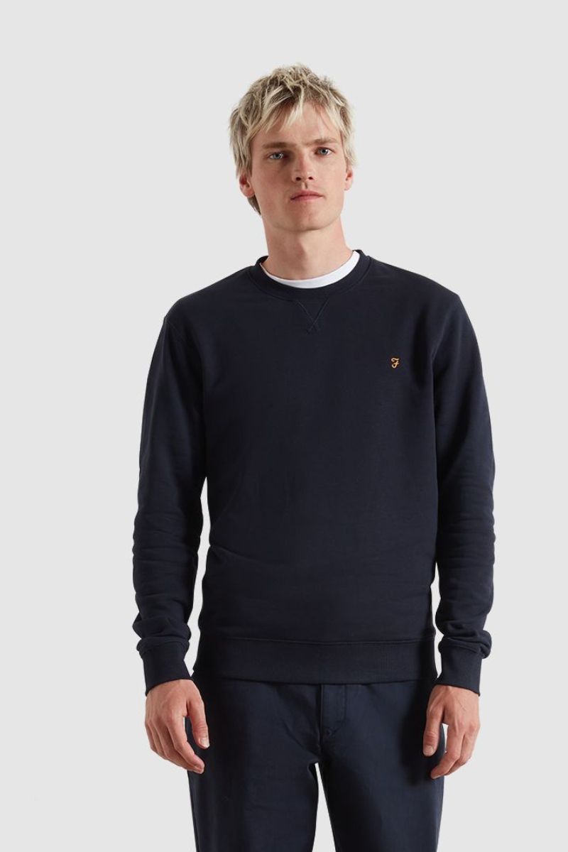 Farah Tim New Crew True Navy