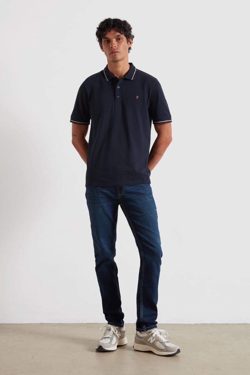 Farah Elton Polo Navy