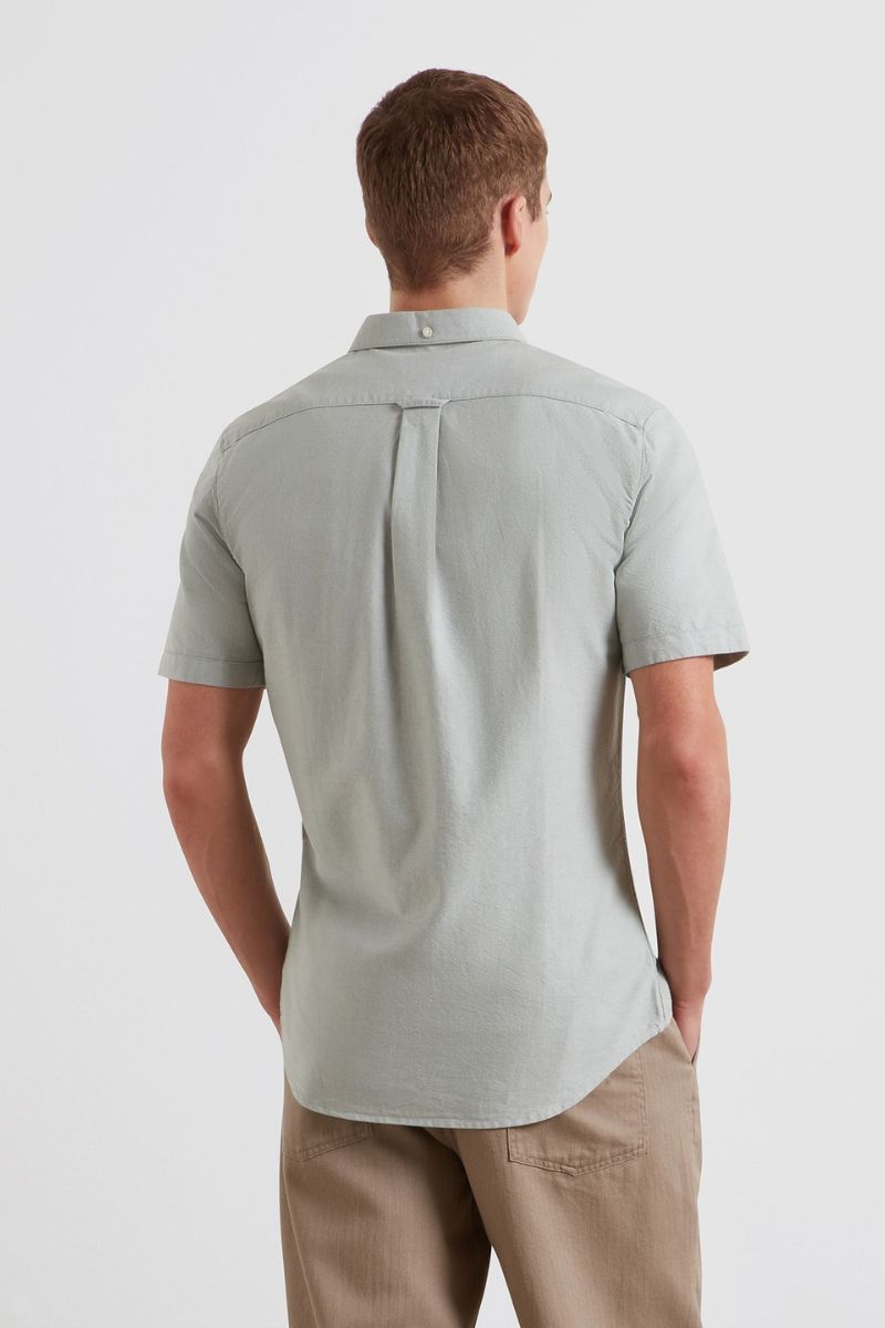 Farah Brewer Short Sleeve Shirt Jade
