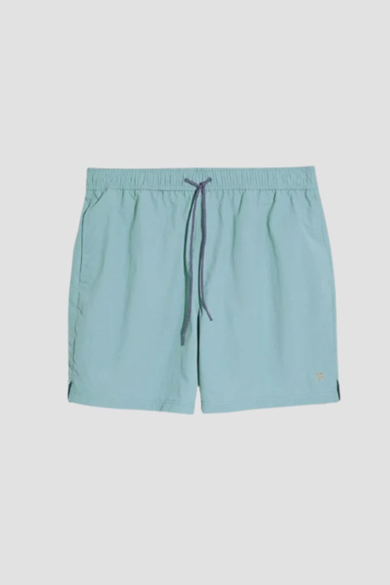 Farah Colbert Plain Swim Shorts Grove Green