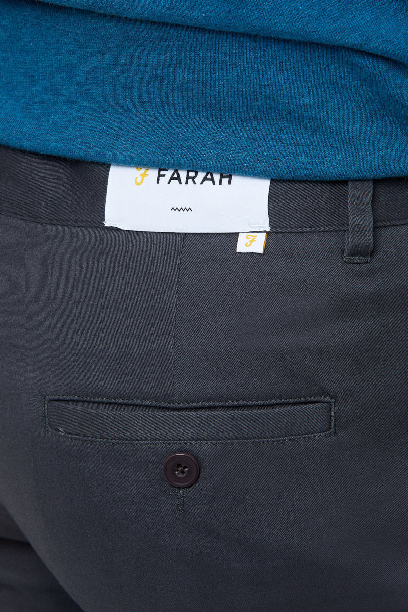 Farah Endmore Skinny Grey Chino