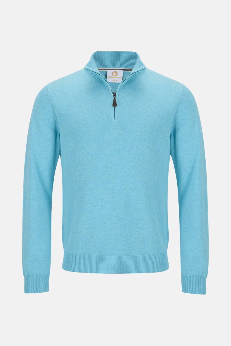 Gilded Gentlemen Harold 1/4 Zip Aqua