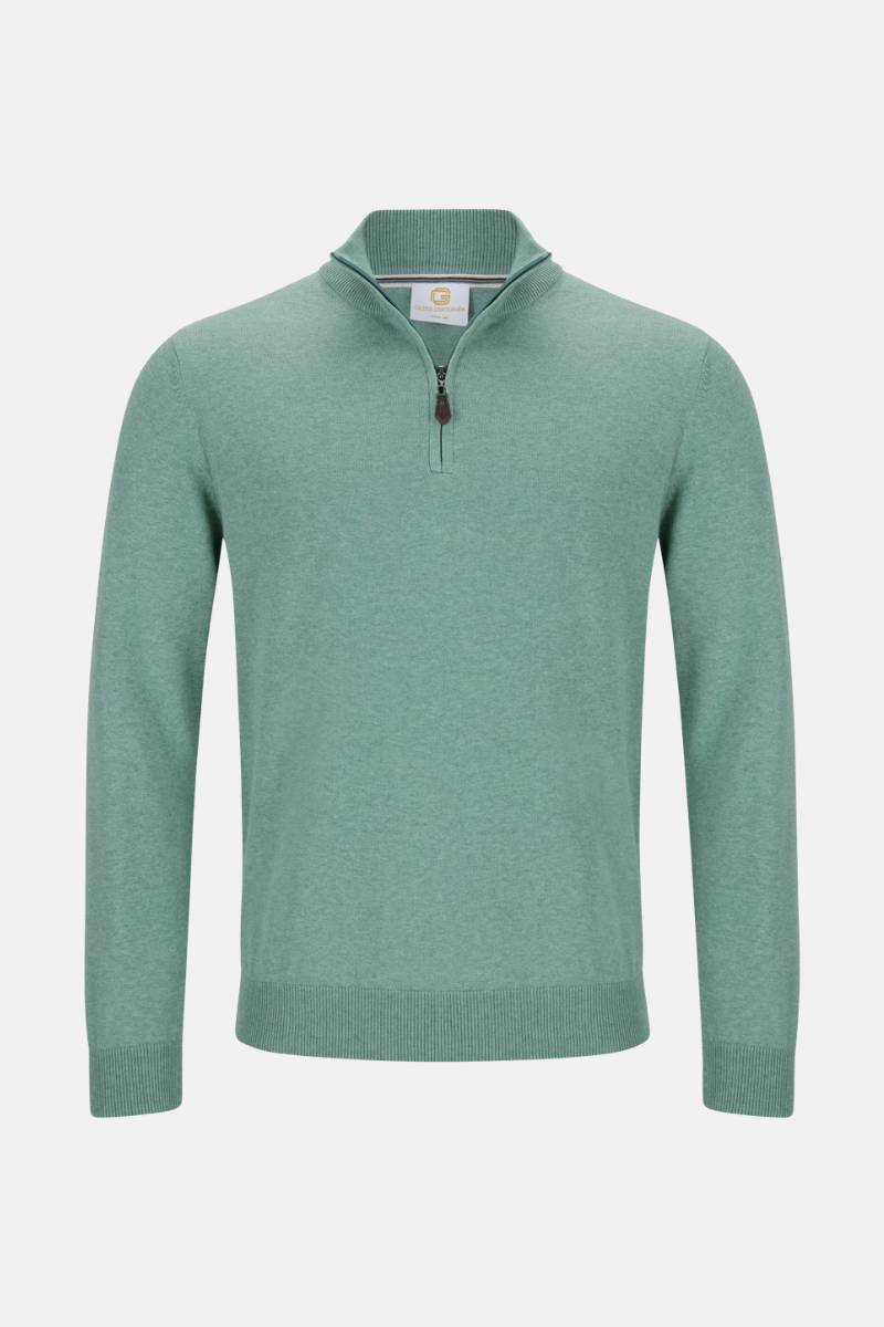 Gilded Gentlemen Harold 1/4 Zip Misty Green