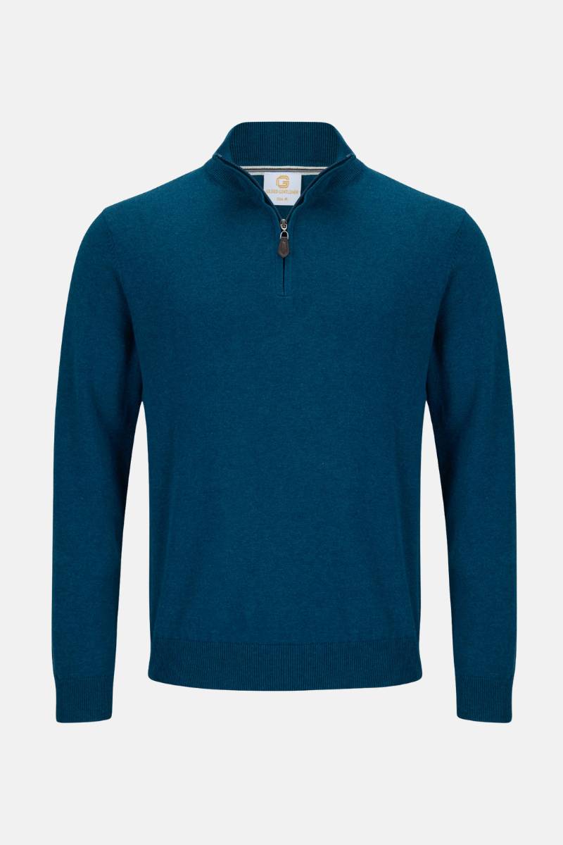 Gilded Gentlemen Harold 1/4 Zip Teal