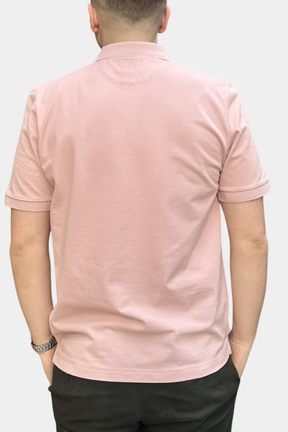 Gilded Gentlemen Believe Poloshirt Pink