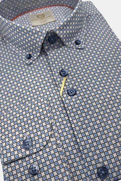 Gilded Gentlemen Print Shirt Col 1