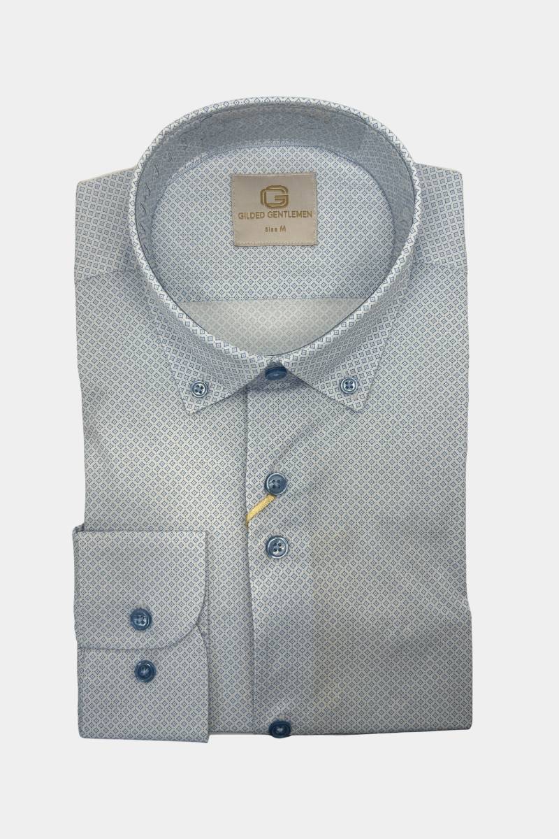 Gilded Gentlemen Print Shirt Col 3