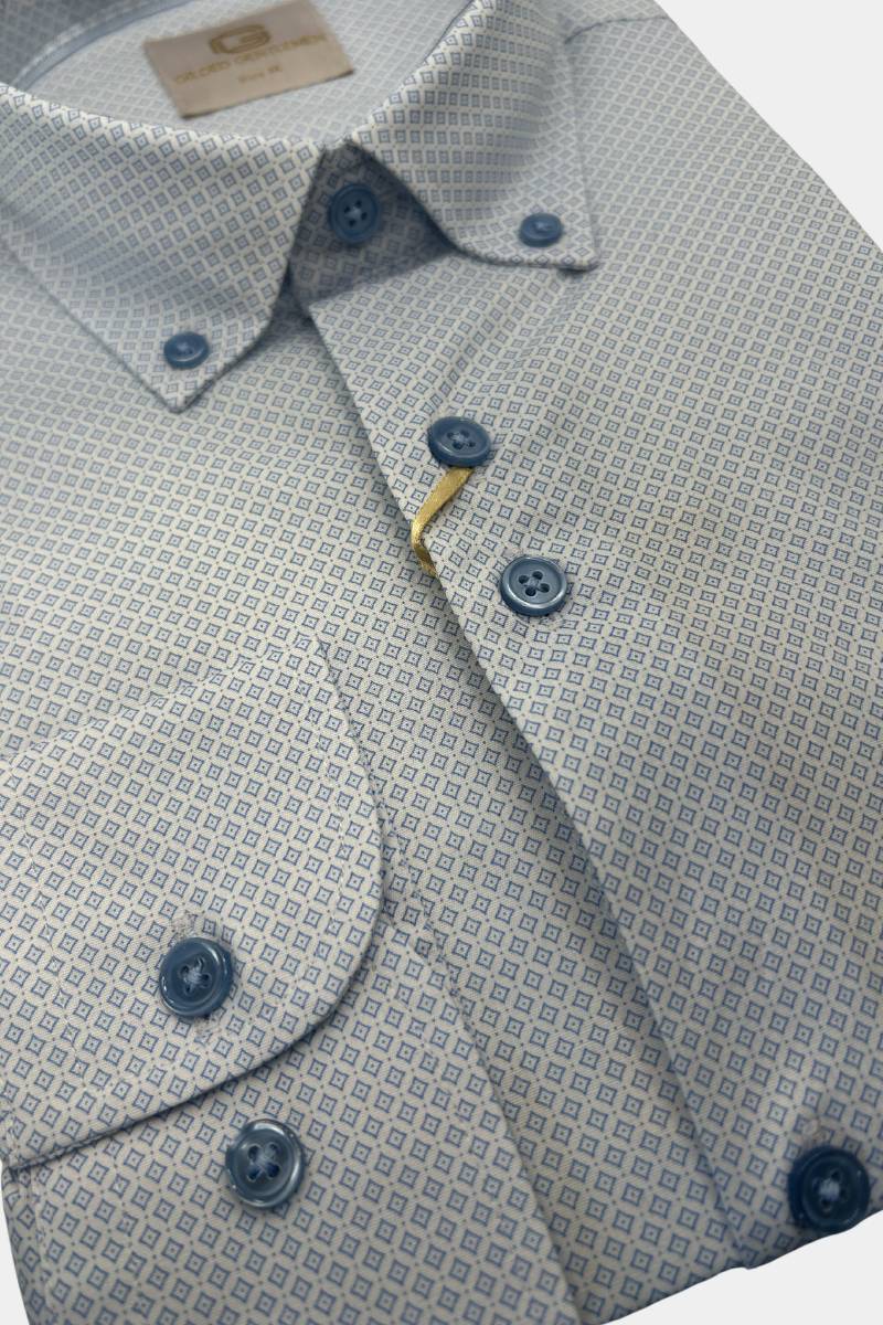 Gilded Gentlemen Print Shirt Col 3