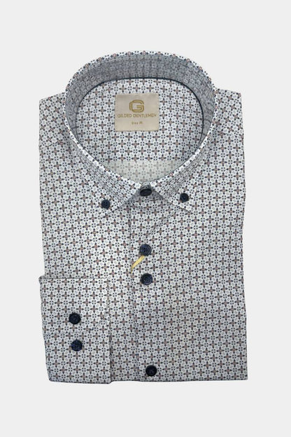 Gilded Gentlemen Print Shirt Col 4