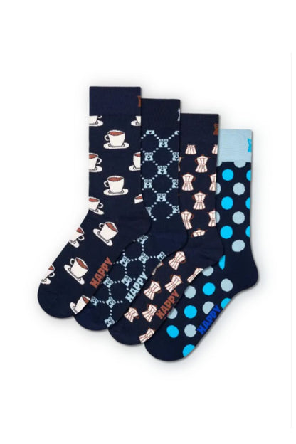 Happy Socks 4 Pack Coffee Set