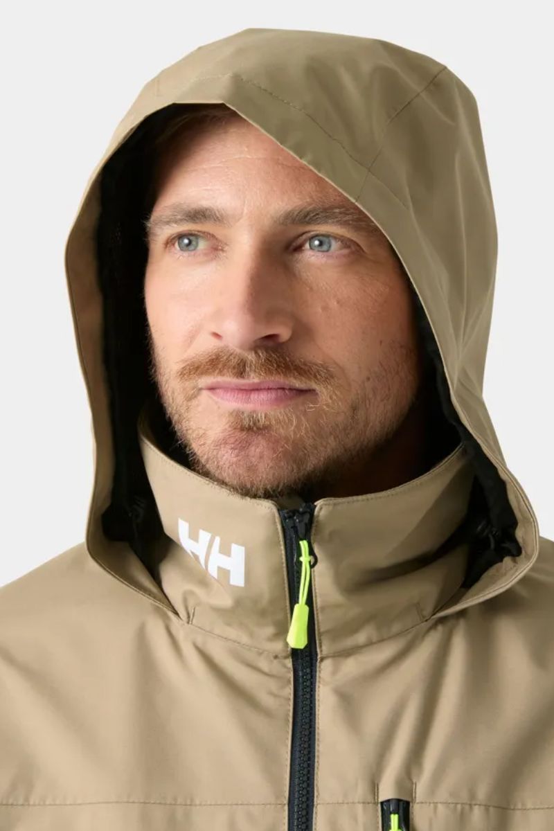 Helly Hansen Crew Hooded Jacket Pebble