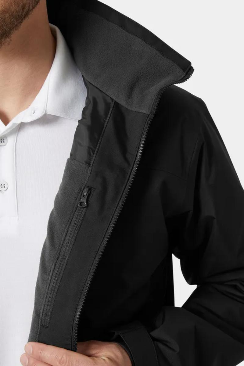 Helly Hansen Crew Midlayer 2 Jacket Black