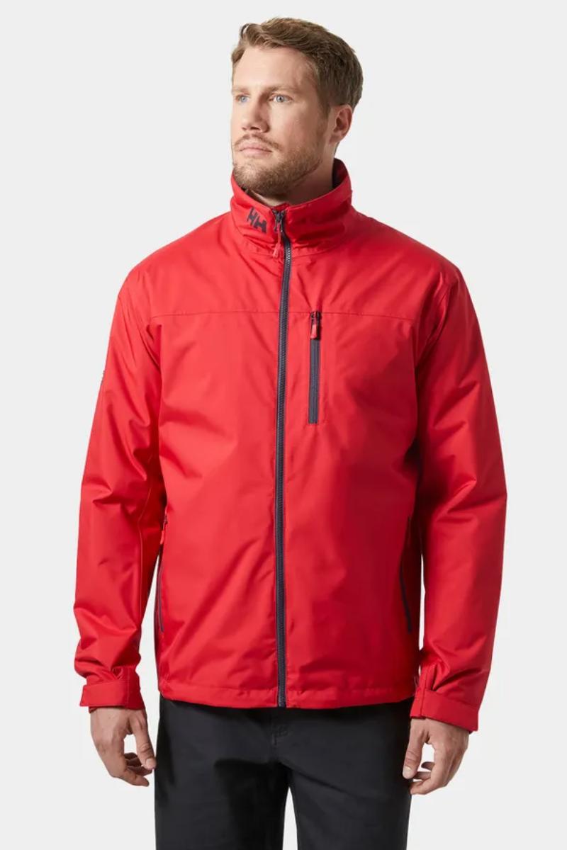 Helly Hansen 34444 Crew Midlayer Jacket 2.0 Red