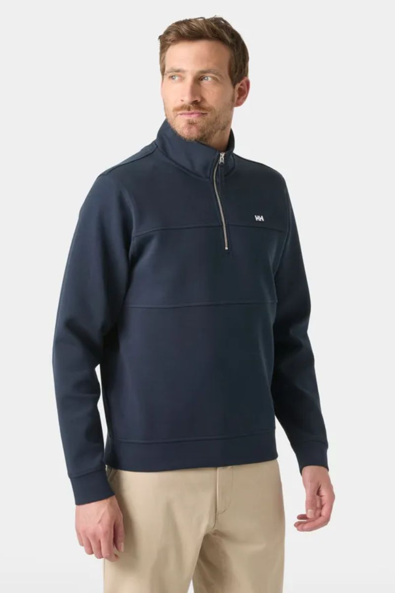 Helly Hansen Koster Half Zip Sweatshirt 587 Navy