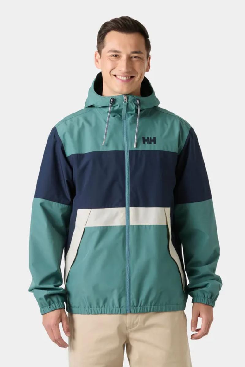 Helly Hansen Koster Rain Jacket Opal Green