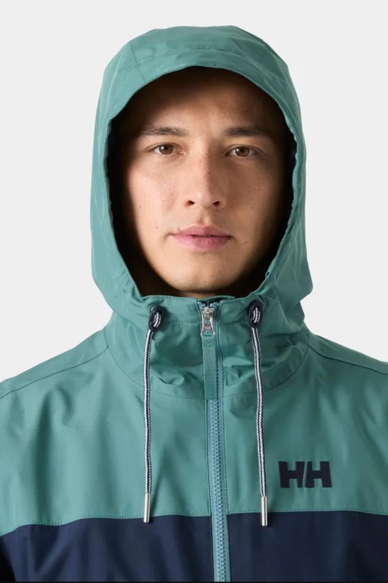 Helly Hansen Koster Rain Jacket Opal Green