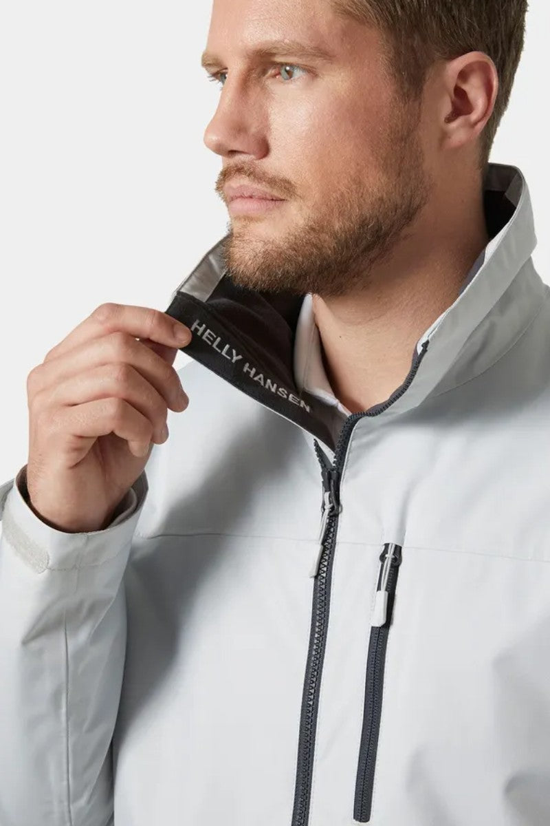 Helly Hansen Crew Midlayer Jacket Grey