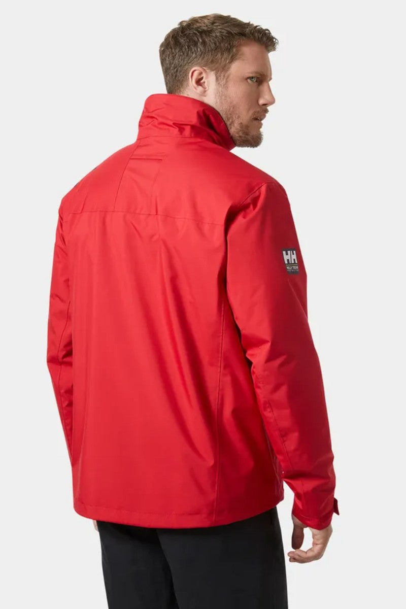 Helly Hansen Crew Midlayer Jacket Red