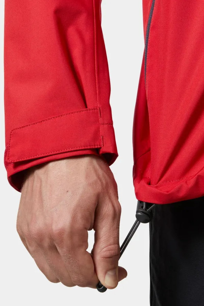 Helly Hansen Crew Midlayer Jacket Red