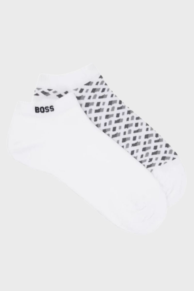 Hugo Boss 2-Pack Monogram Ankle Socks