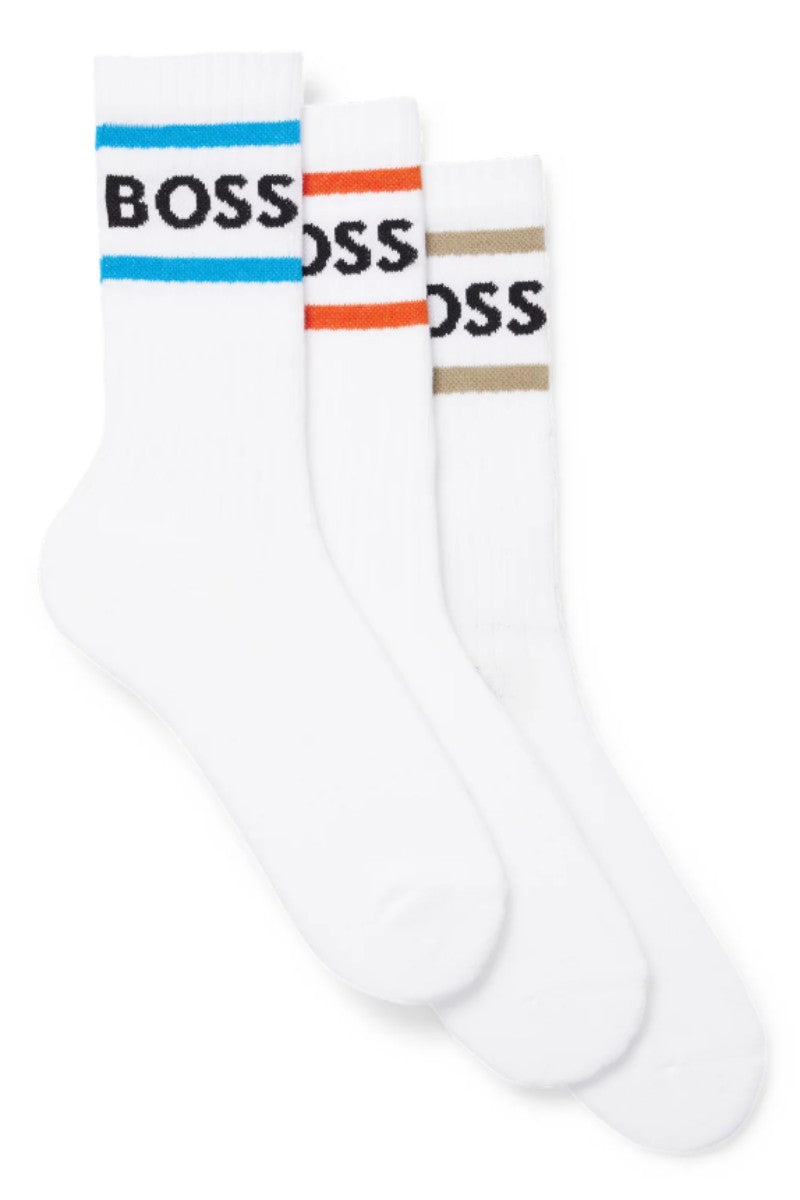 Hugo Boss 3Pack Rib Stripe Socks