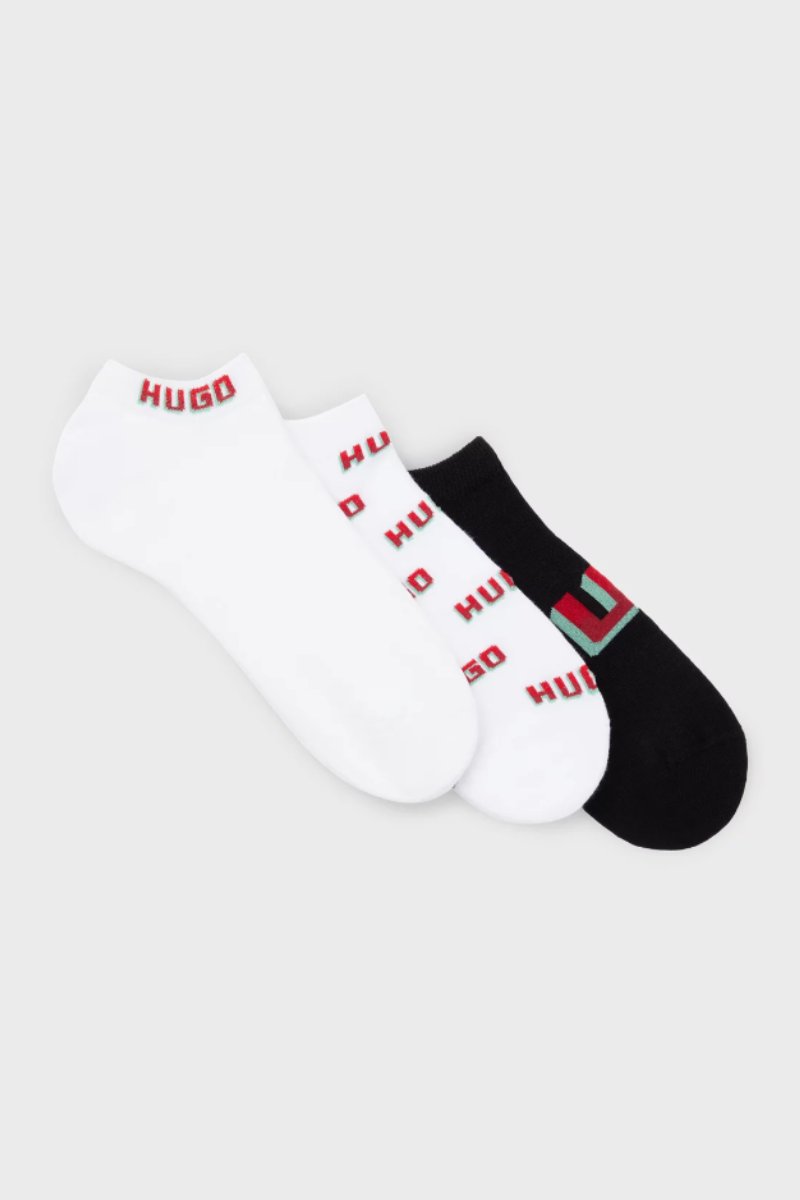 Hugo Boss 3Pack Painted Logo Socks