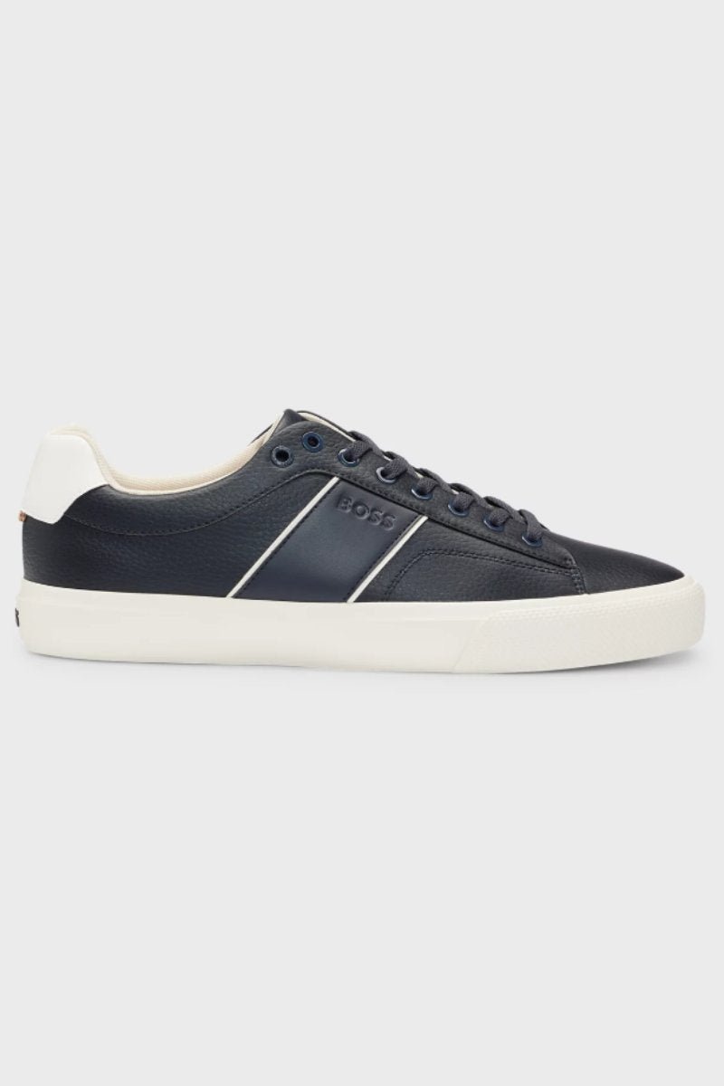 Hugo Boss Aiden Tennis Trainers Navy