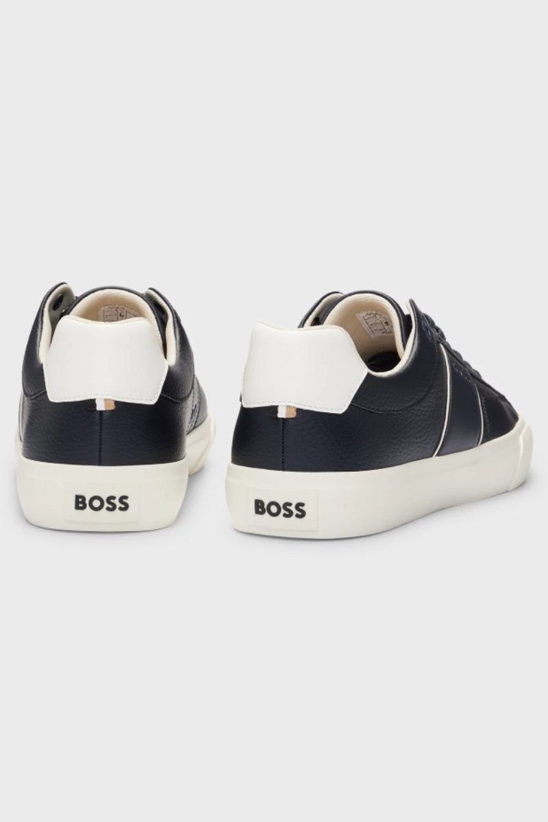 Hugo Boss Aiden Tennis Trainers Navy