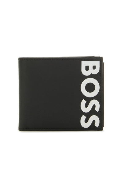 Hugo Boss 8 Card Wallet Black Patrick Bourke Premium Menswear