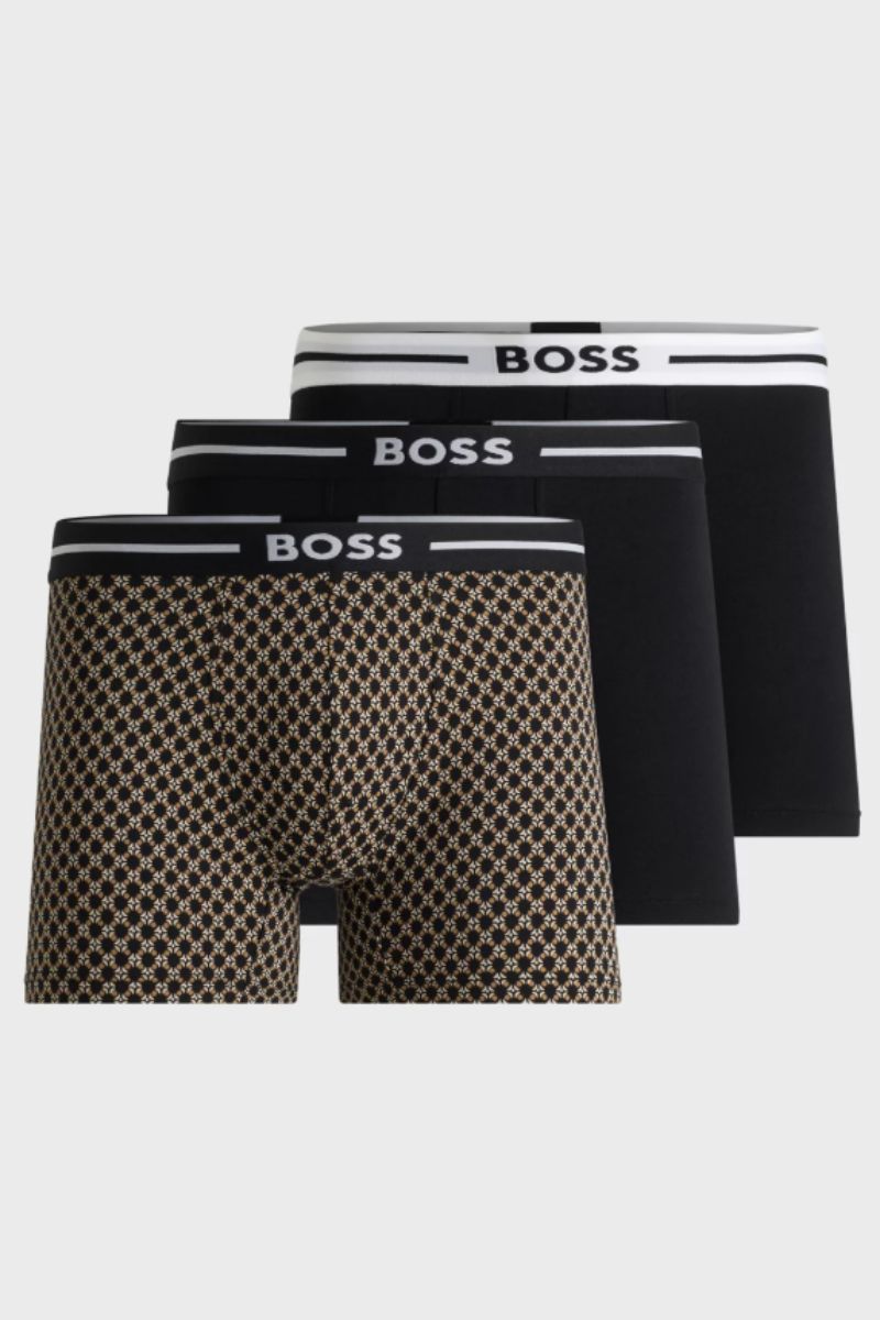 Hugo Boss Boxer Brief 3Pack Bold Design