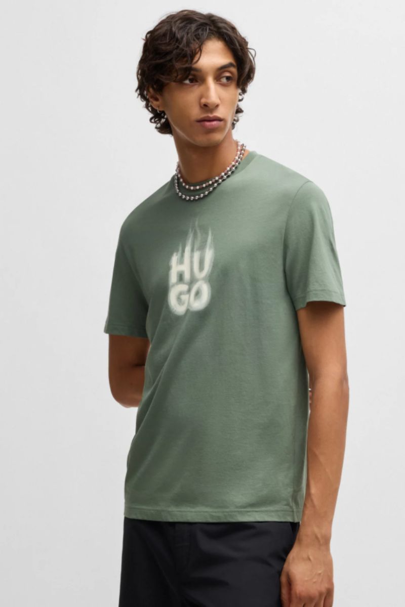 Hugo Boss Dalayer T-Shirt Open Green