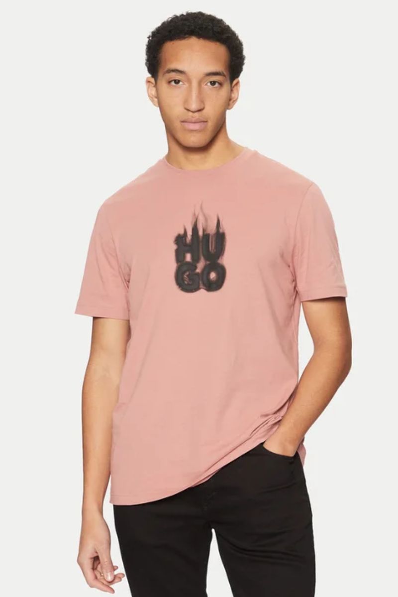 Hugo Boss Dalayer T-Shirt Open Pink