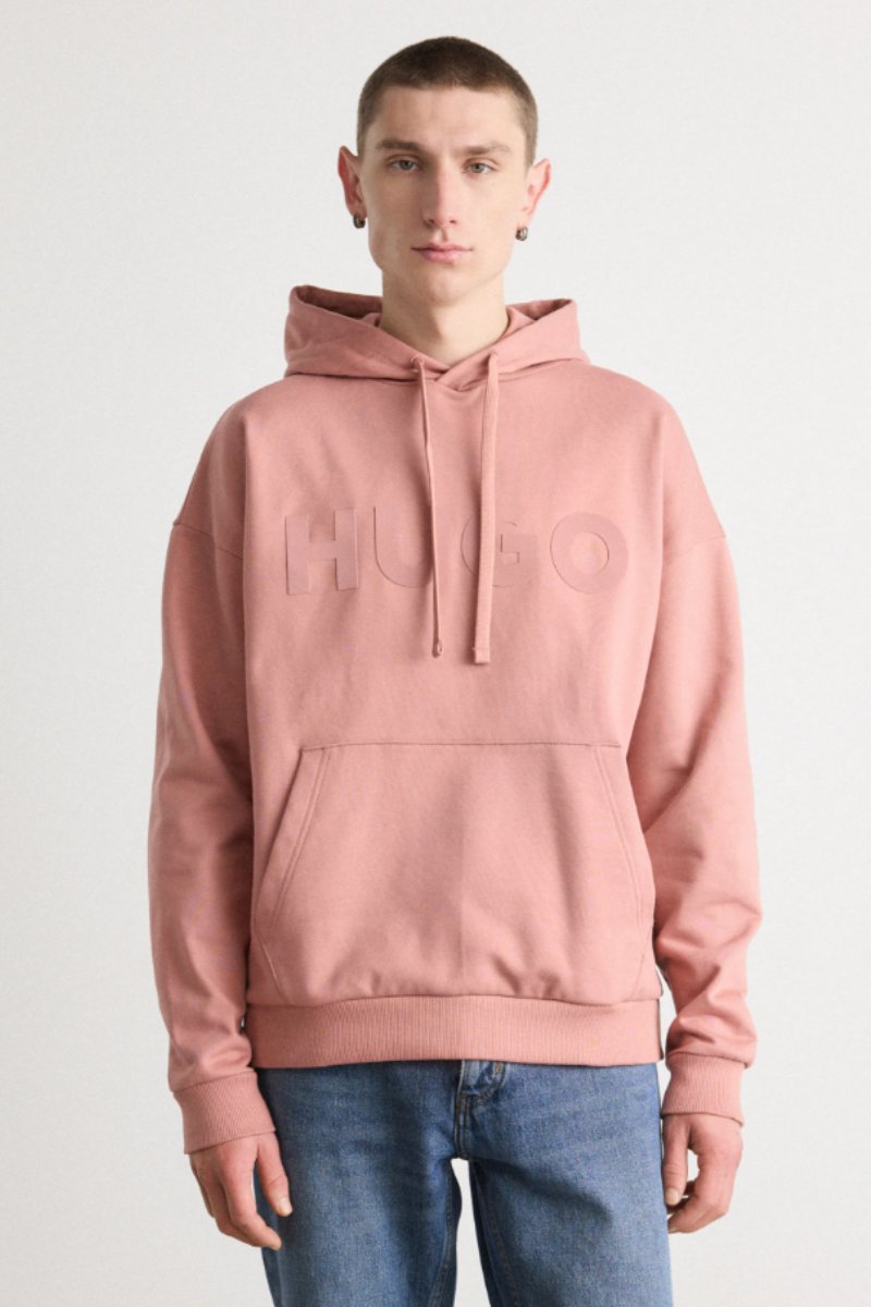 Hugo Ditchle Hoodie Open Pink