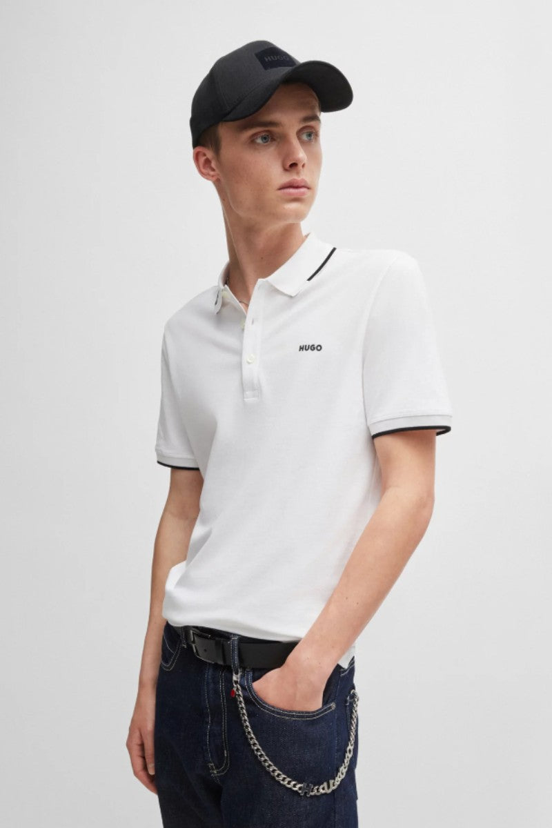 Hugo Boss Dinoso222 Polo White